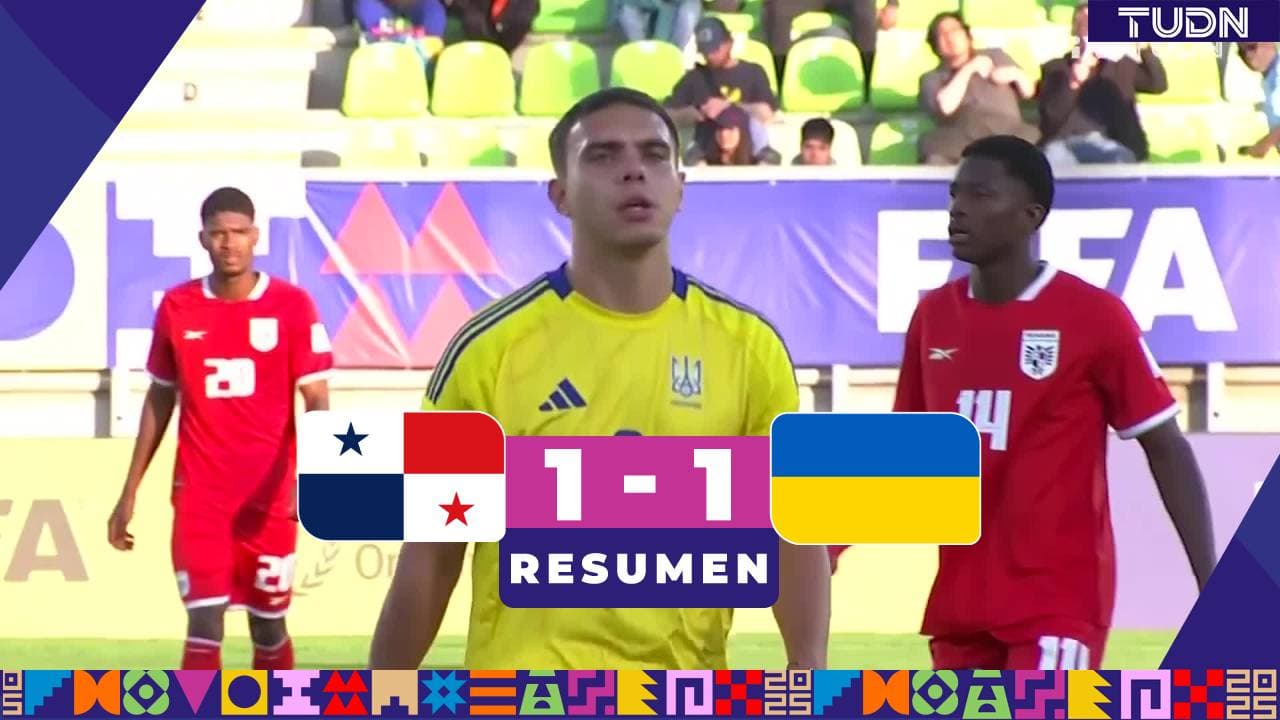 Resumen | Panamá y Ucrania firman empate en el Mundial Sub-20