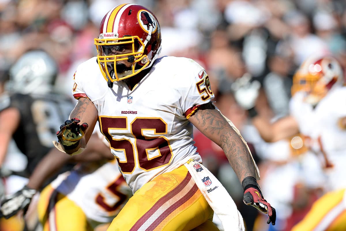 Los Redskins aún anhelan recuperar a Perry Riley para el duelo contra Giants