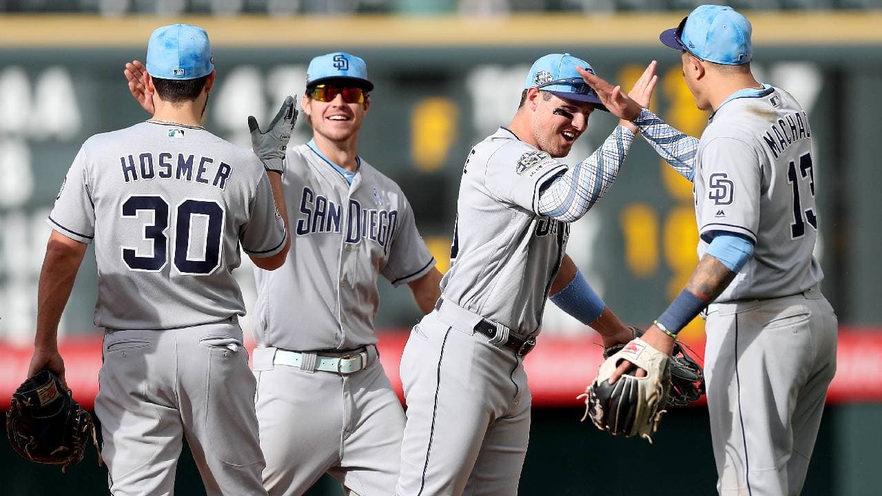 Padres y Rockies hacen historia con 92 carreras en una sola serie