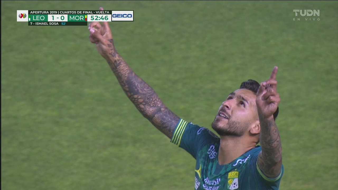 ¡Rugido de la Fiera! Ismael Sosa no perdona y pone el 1-0