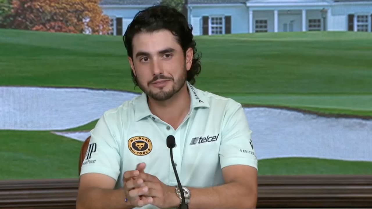 El mexicano Abraham Ancer destaca su regreso en el Masters de Augusta