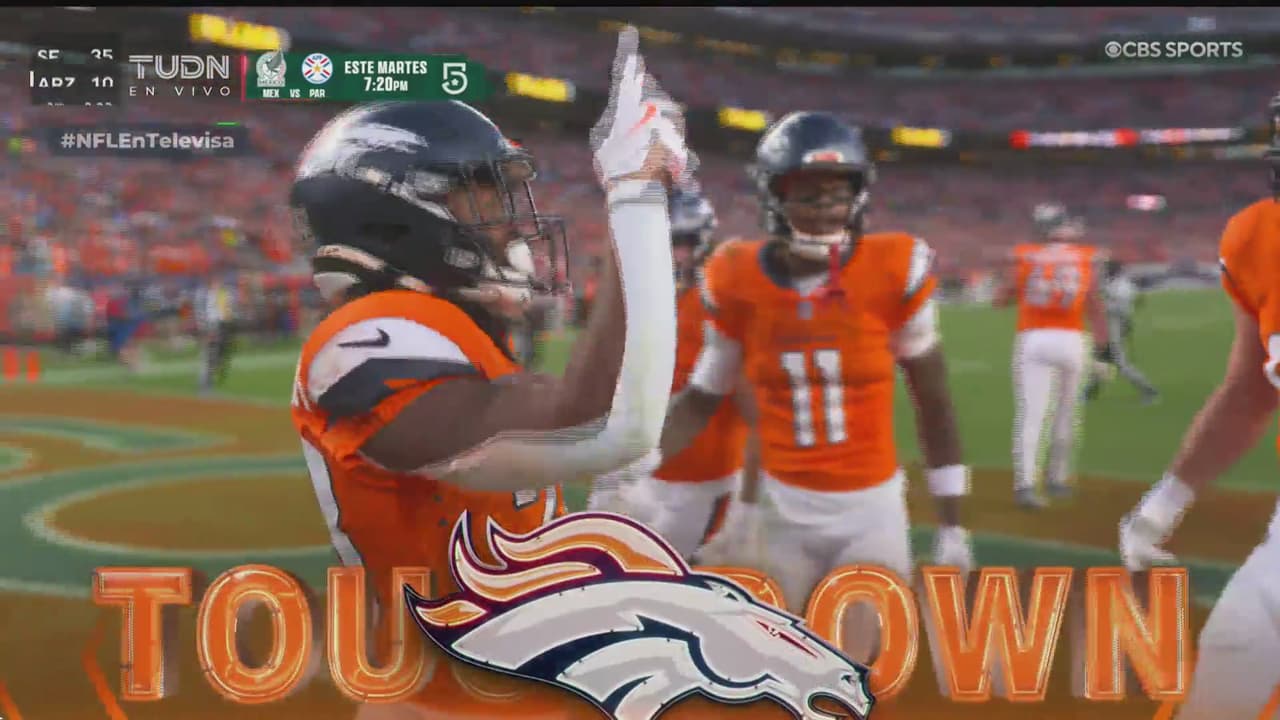 ¡Denver gana la batalla en las trincheras! Touchdown de los Broncos
