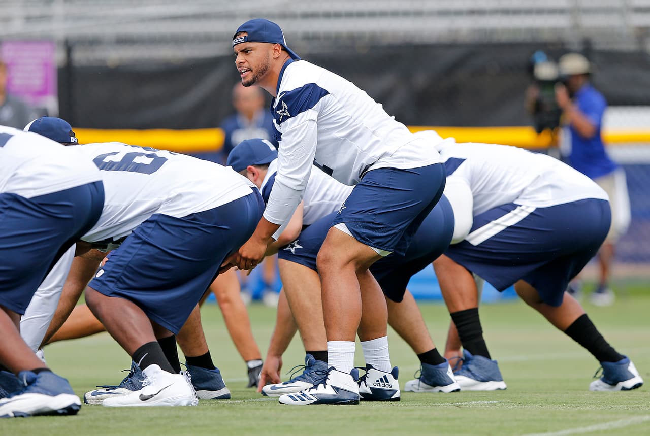 El training camp de los Dallas Cowboys comenzó este lunes 24 de julio en el River Ridge Residence Inn de Oxnard, California con la presencia de todas las estrellas del equipo.