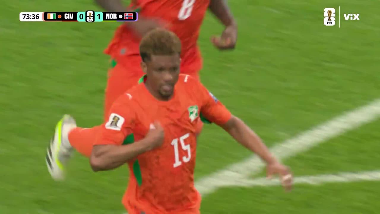 ¡Gol de Costa de Marfil! Amad Diallo firma un golazo para empatar el partido