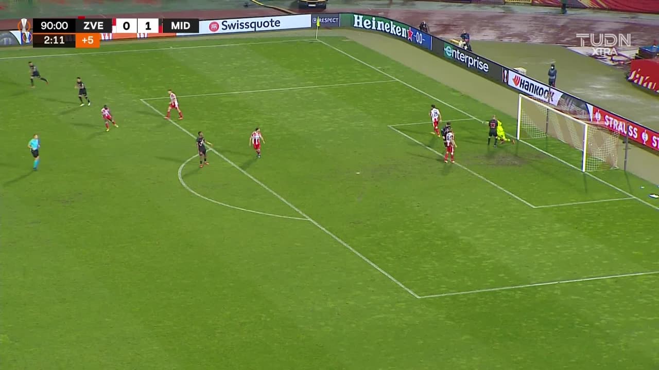 ¡TIRO ATAJADO! disparo por Mads Hansen.