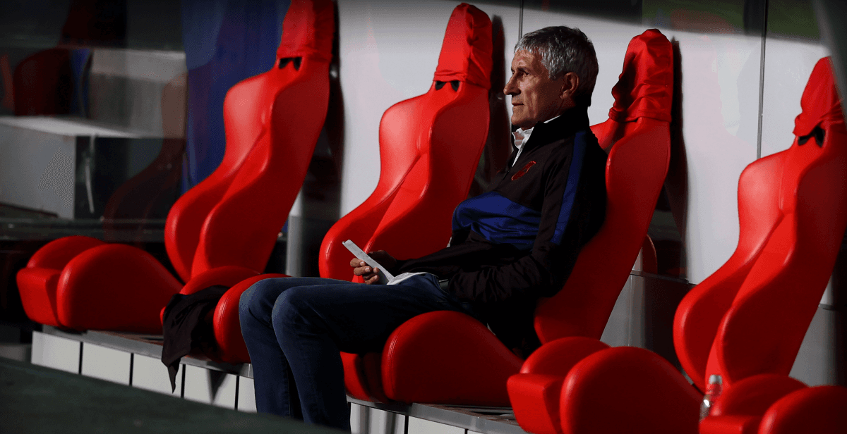 Quique Setién pone en duda su continuidad en Barcelona