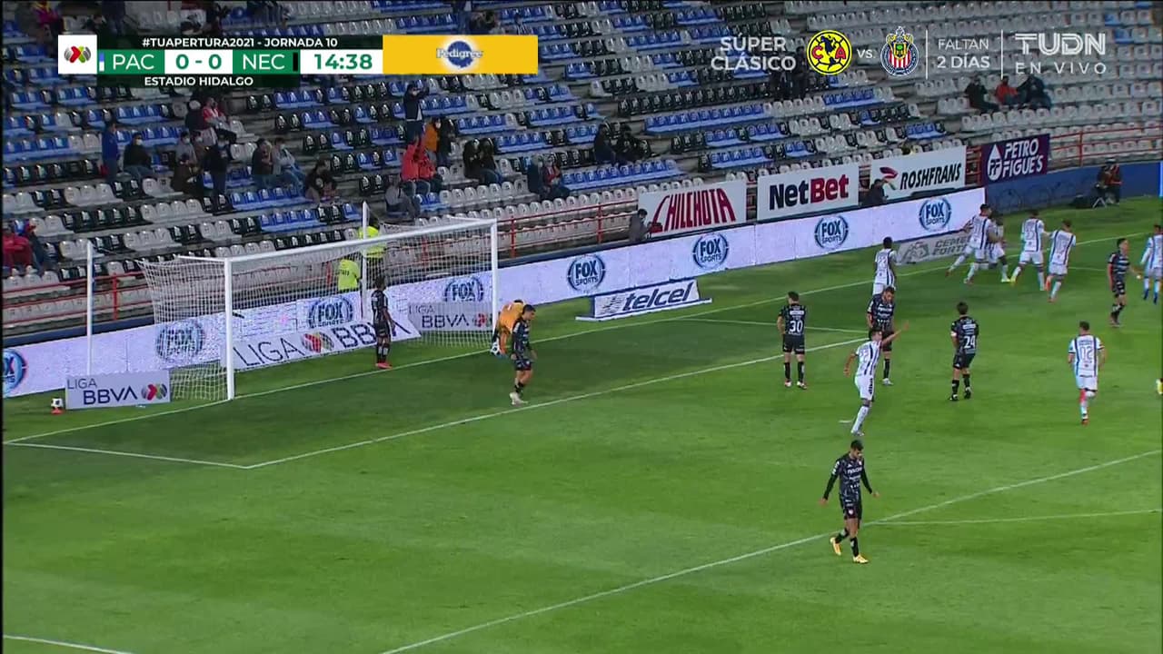 ¡GOL!  anota para Pachuca. Avilés Hurtado