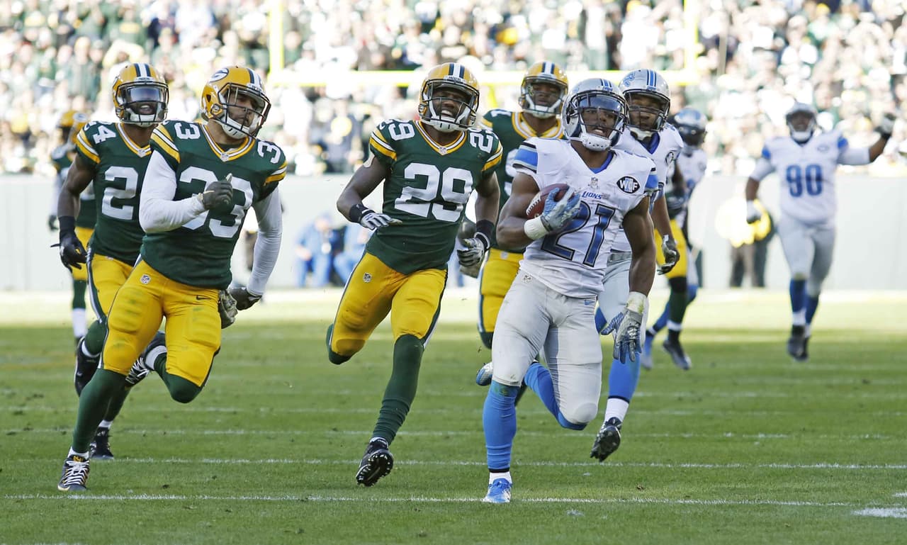 Los Detroit Lions dieron la sorpresa de la jornada y detuvieron la racha más larga en activo de la NFL de 24 partidos como visitante sin derrotar a los Green Bay Packers, a quienes vencieron por 18-16 en el Lambeau Field.