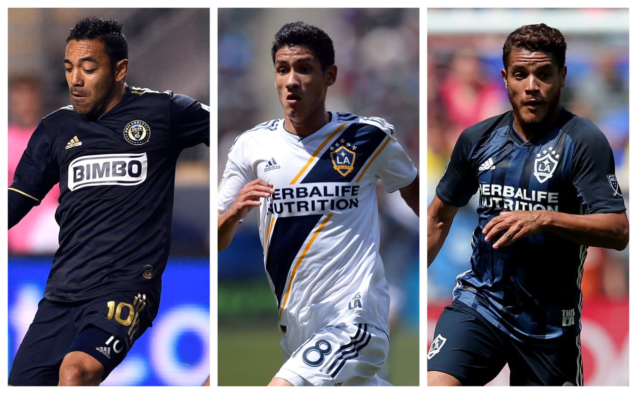 Jona dos Santos, Marco Fabián y Uriel Antuna representan a MLS en la Prelista del Tri