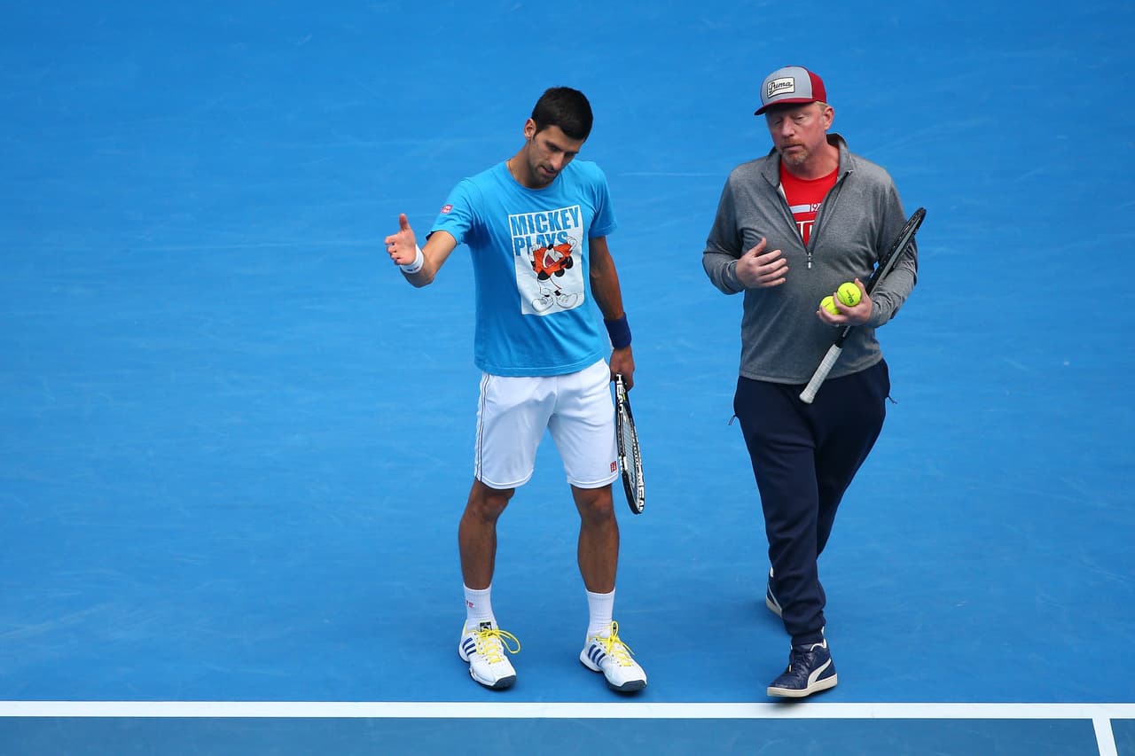 Pero Djokovic no bajó los brazos y continuó entrenándose intensamente con Becker para lograr el ansiado título que tanto se le resistía.