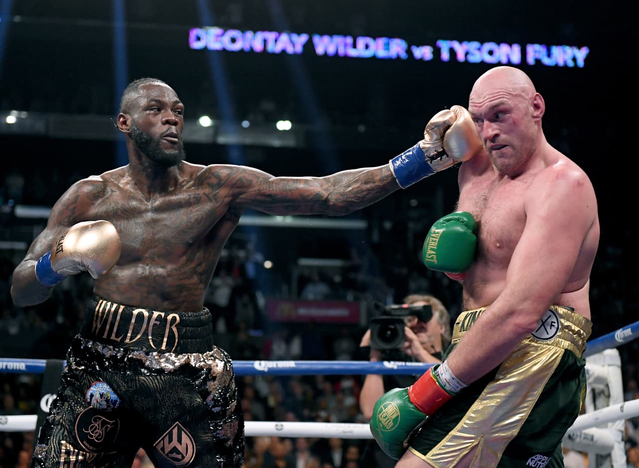 Wilder está "ansioso" por darle la revancha a Tyson Fury