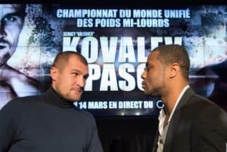 Choque de trenes en Montreal: Sergey Kovalev ante Jean Pascal (Foto: Twitter).