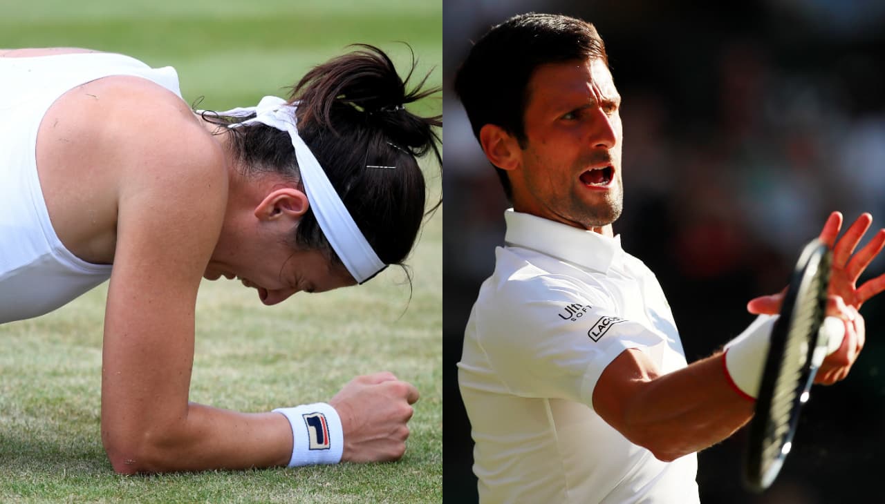 Las lesiones tomaron protagonismo en la jornada de Wimbledon, donde ninguno de los grandes tuvo caídas sorpresa y siguen con pie firme.