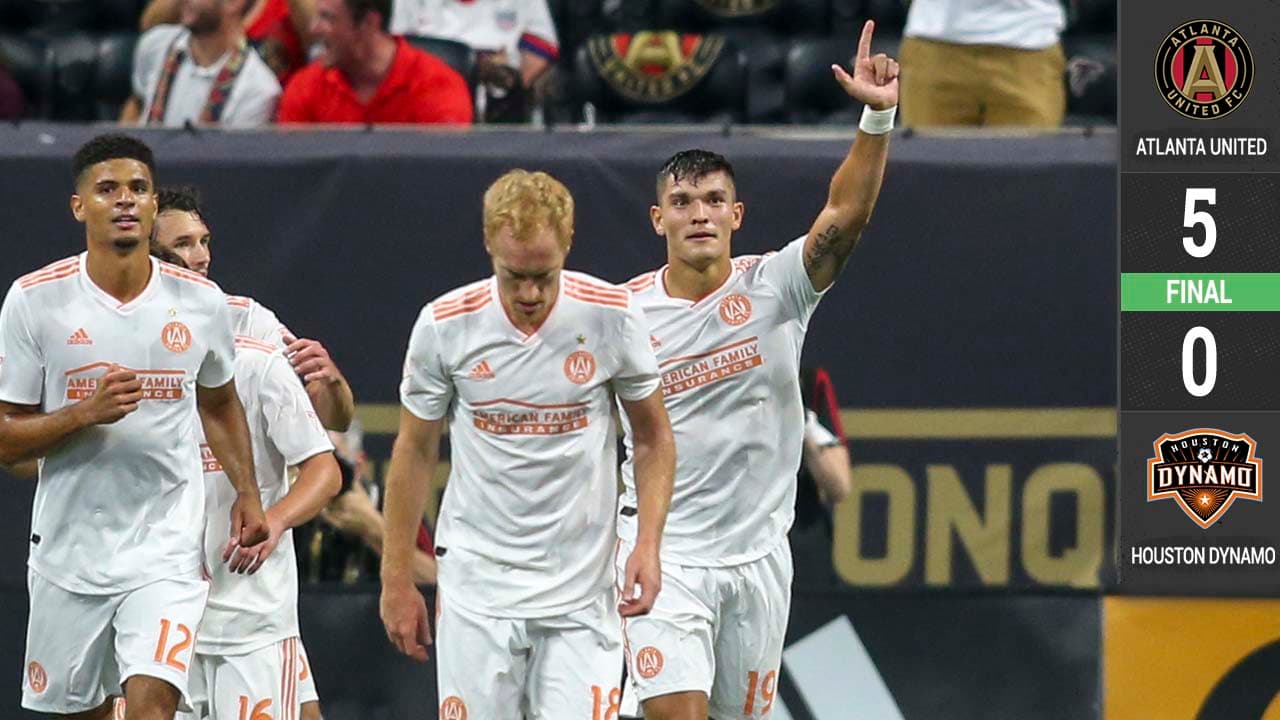 Atlanta United apabulla a Houston Dynamo con doblete de Josef Martínez