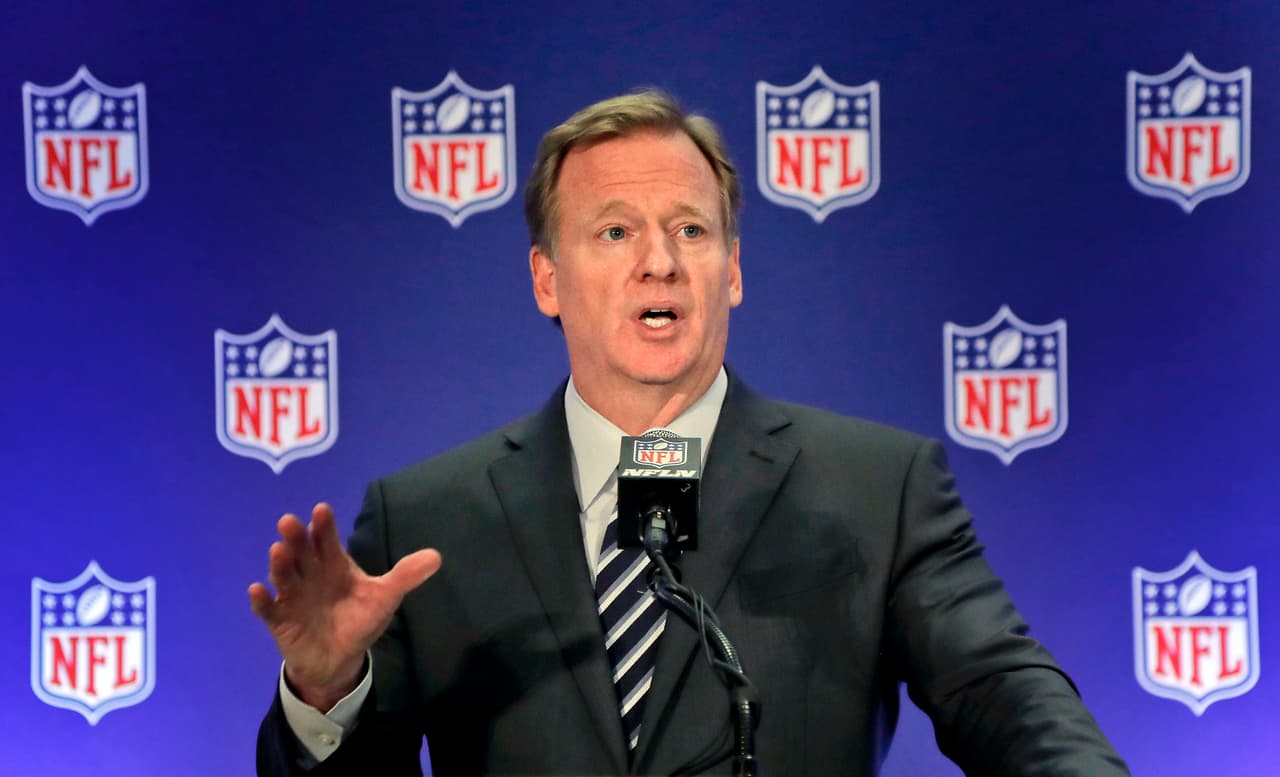 NFL espera concretar extensión de contrato de Roger Goodell 
