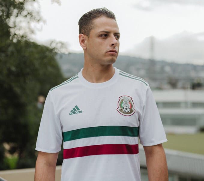 Playera alternativa de 
<b>México </b>para Rusia 2018.