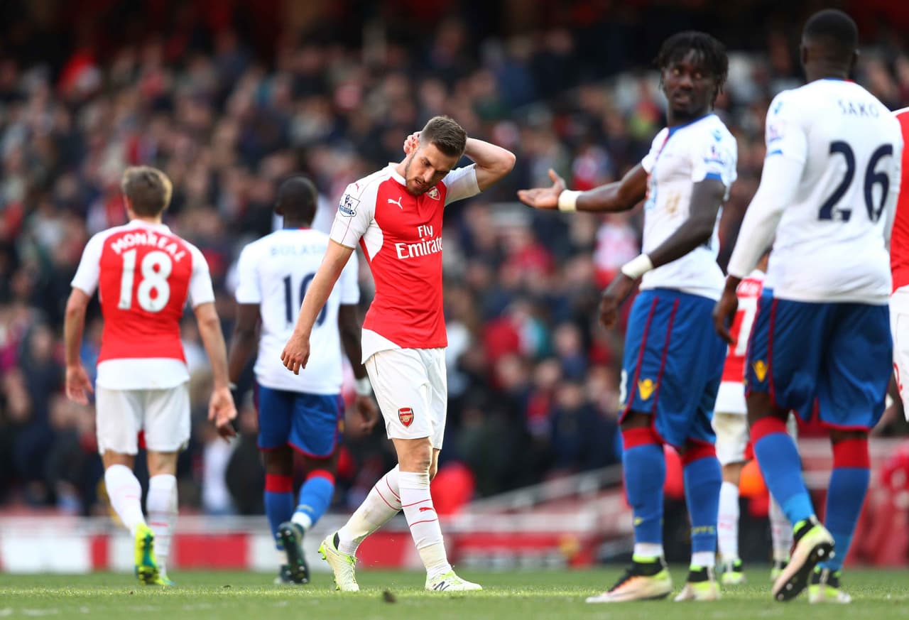 El Arsenal igualó ante Crystal Palace