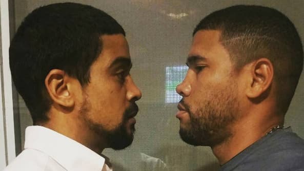 Wilfredo Vázquez Jr y Juan Manuel López cara a cara.