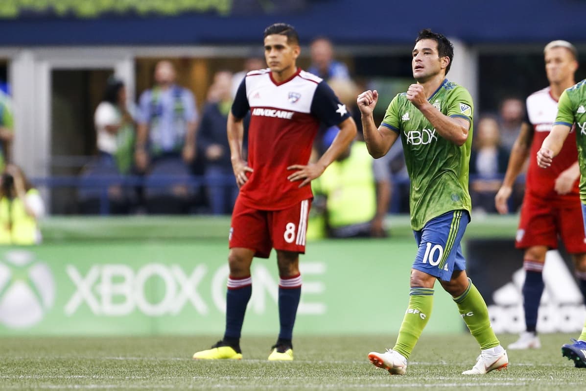 Zurda mágica de Nicolás Lodeiro entrega a Seattle Sounders su quinto triunfo al hilo