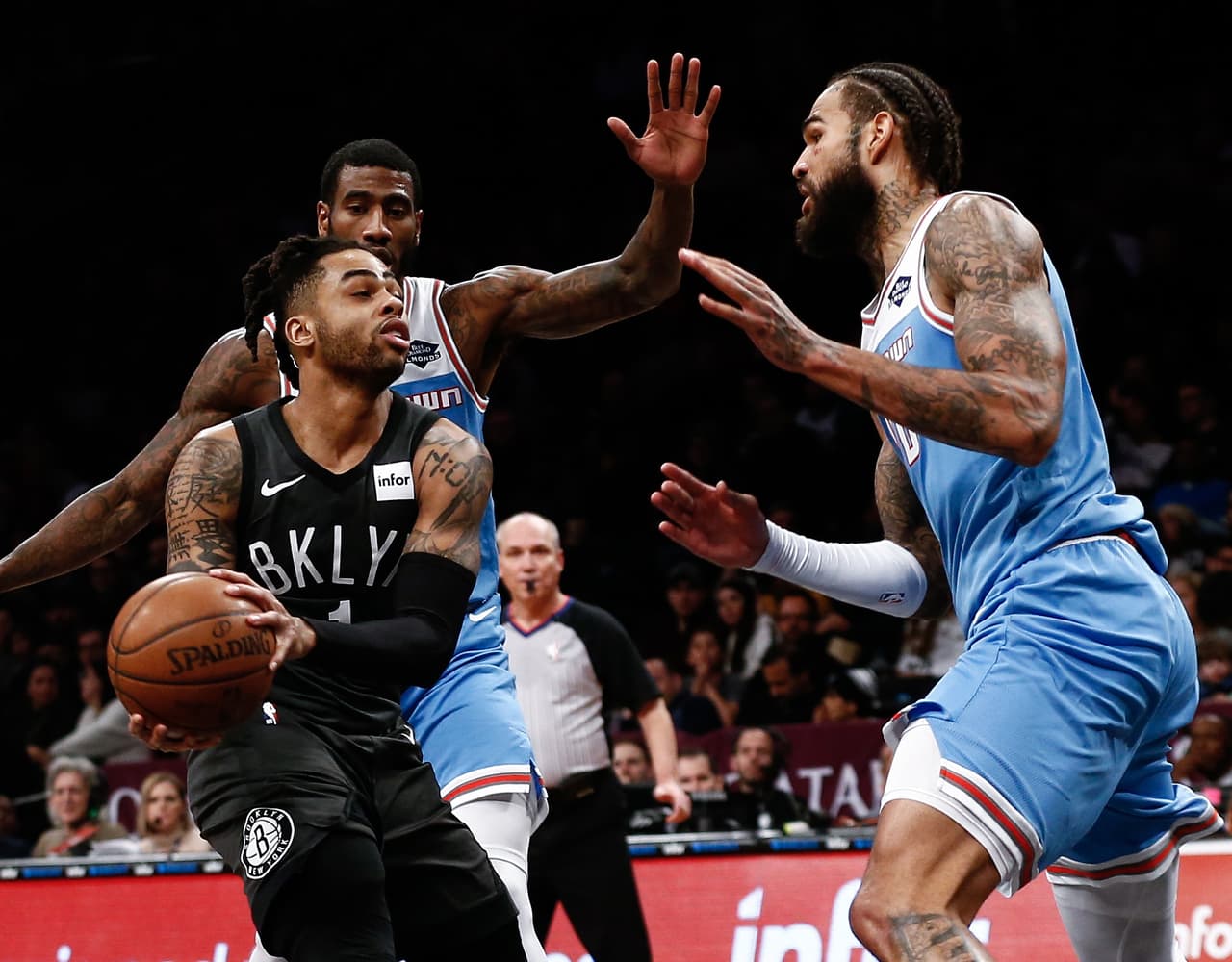 <b>Sacramento 94-123 Brooklyn</b>. Con un partidazo de D'Angelo Russell, con 31 puntos y ocho asistencias, en Barclasy Center, los Nets (25-23) superaron a los Kings (24-23) en su cuarto triunfo seguido.