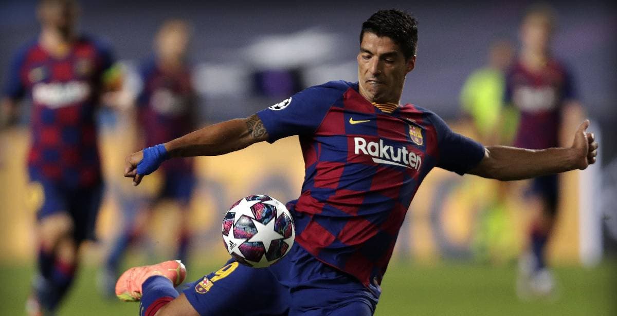 Luis Suárez, jugador uruguayo del Barcelona