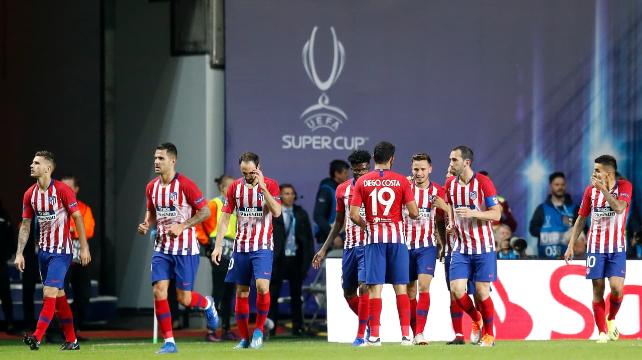 La sentencia llegó al minuto 14 del primer tiempo extra (minuto 104) con el 4-2 de Koke Resurrección para el triunfo de Atlético de Madrid en un clásico capitalino de España en la Supercopa de Europa.