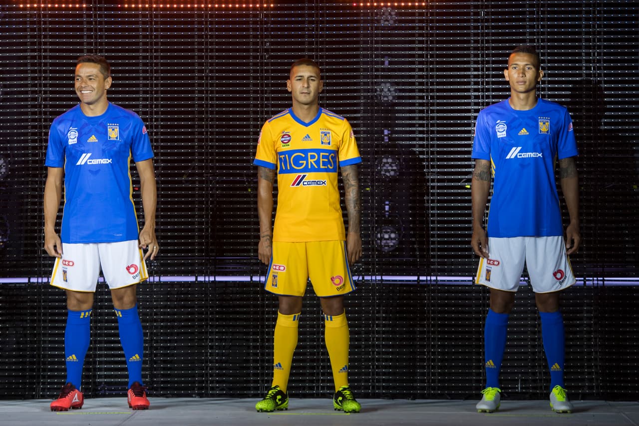 Nuevo uniforme Tigres Apertura 2017.
