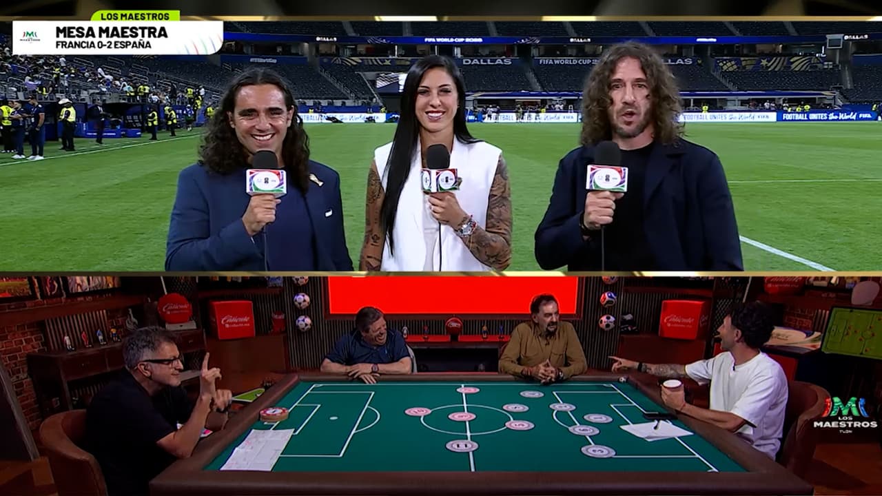 Los Maestros | El fuerte cruce entre La Volpe y Puyol por victoria de España