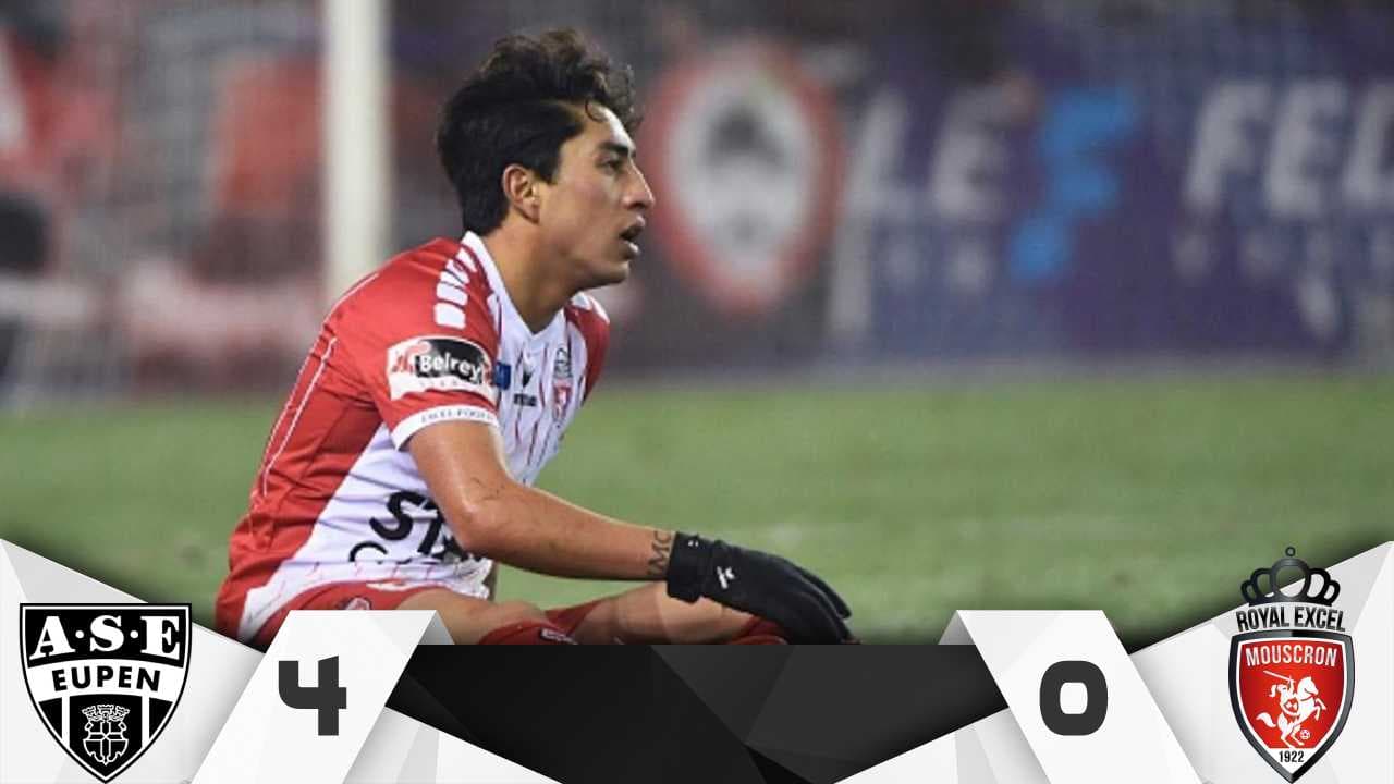 Govea y el Mouscron se quedaron sin opción de título 