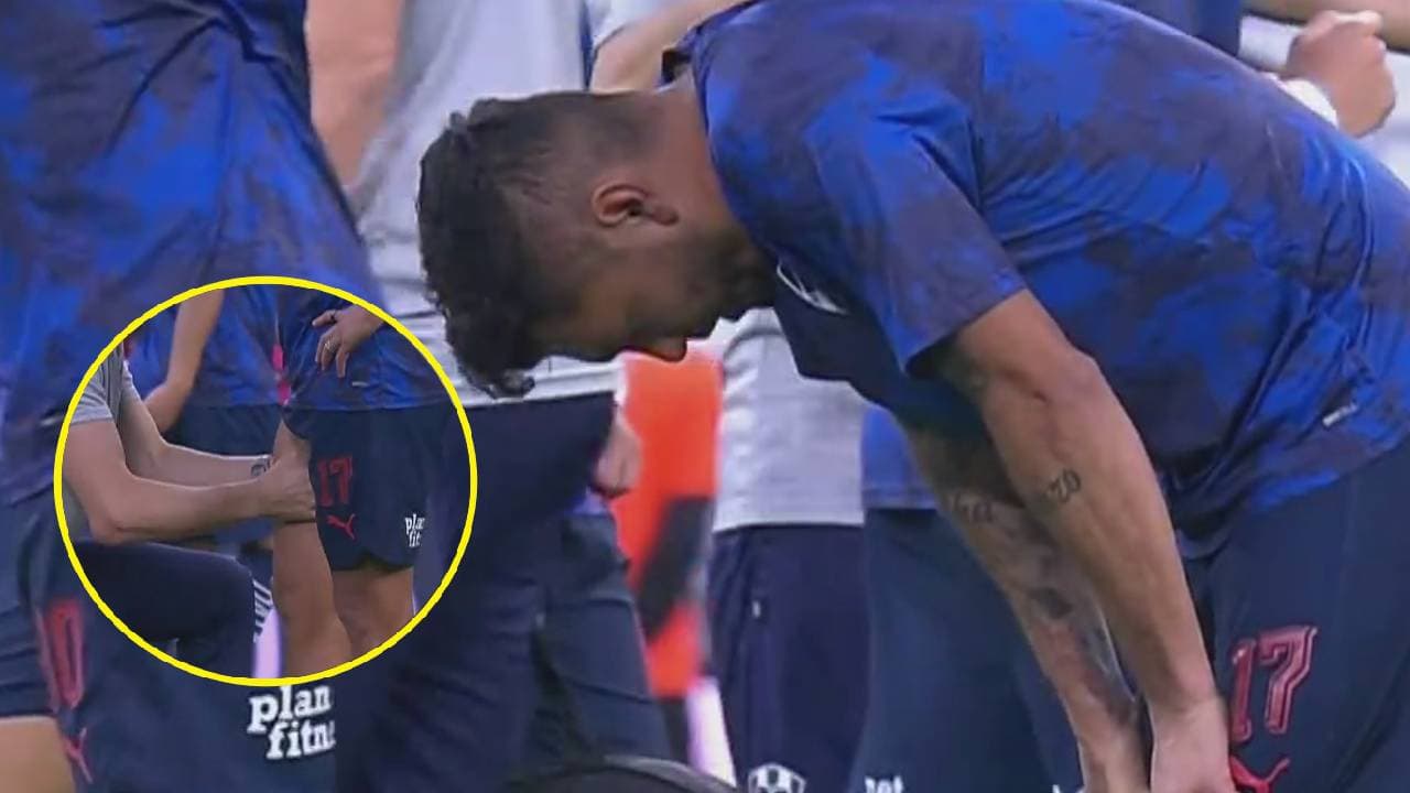 Drama en pleno calentamiento: 'Tecatito' es baja de último momento