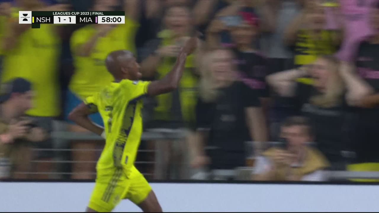 ¡Nashville lo empata! Picault la empuja