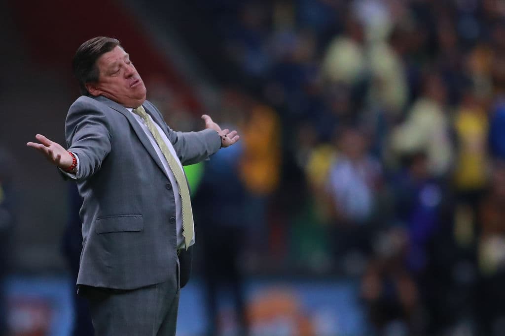 Miguel Herrera reclama un poco de mayor rigor arbitral.