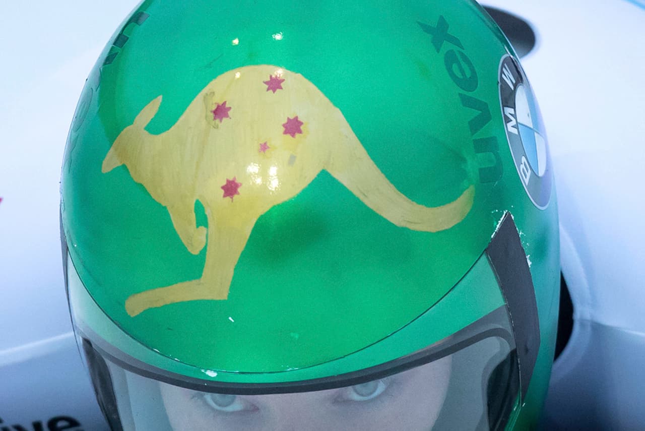 Claro, otros buscan símbolos representativos de su país como colores o un animal como el canguro, que en esta caso fue usado por la australiana Jaclyn Narracott.