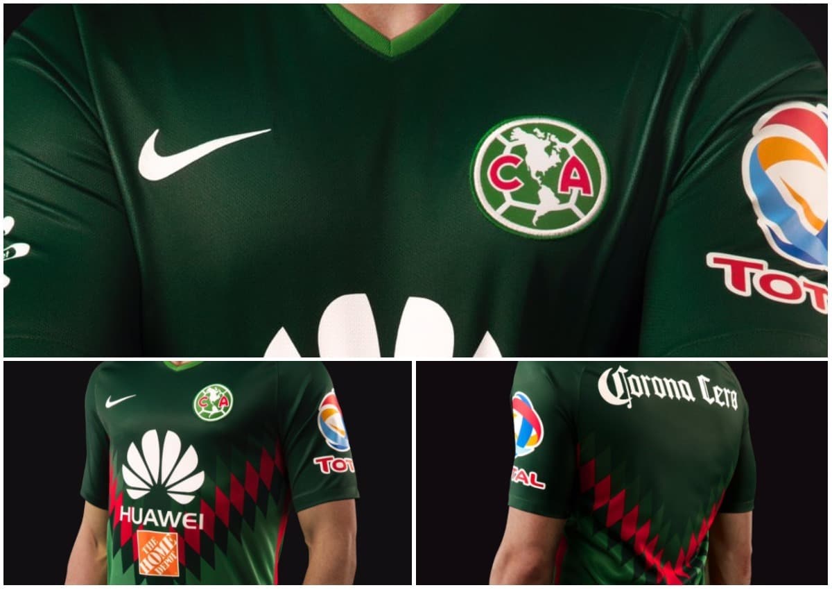 América lanza uniforme verde en apoyo al Tri