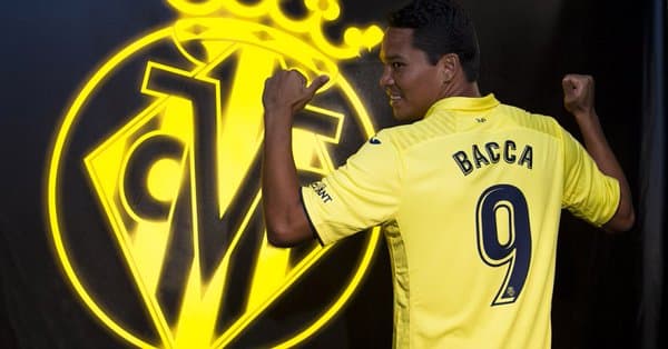 El Villarreal confirmó el fichaje de Carlos Bacca