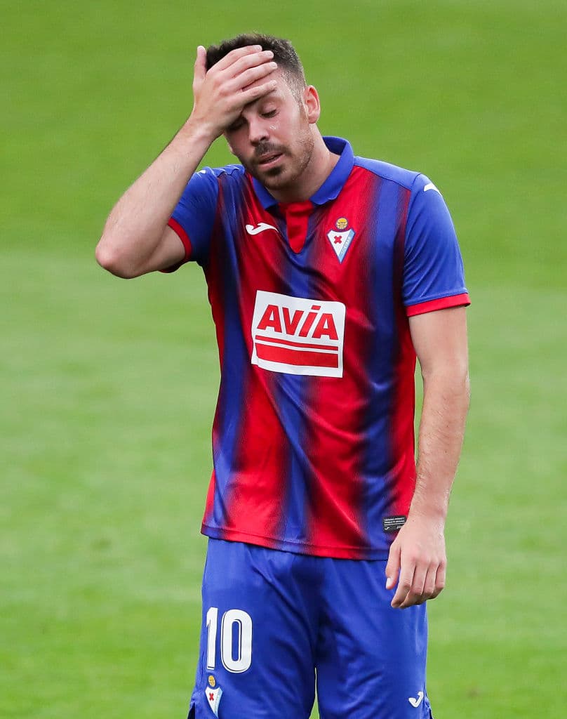 Aunque Leganés tenía mayor posesión a los 70’ del partido, el juego vertical de Eibar era un poco más productivo.