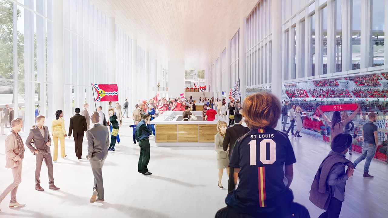 Como resulta habitual en todos los estadios de MLS, el complejo de St. Louis brindará todo tipo de comodidades a los aficionados y espectadores.