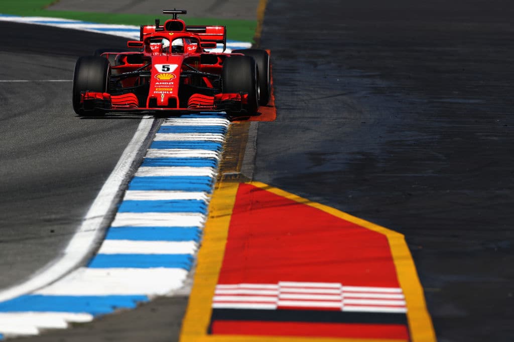 Vettel, vencedor del último Gran Premio, en Silverstone, fue cuarto en los Libres 1 y repitió puesto en los Libres 2.