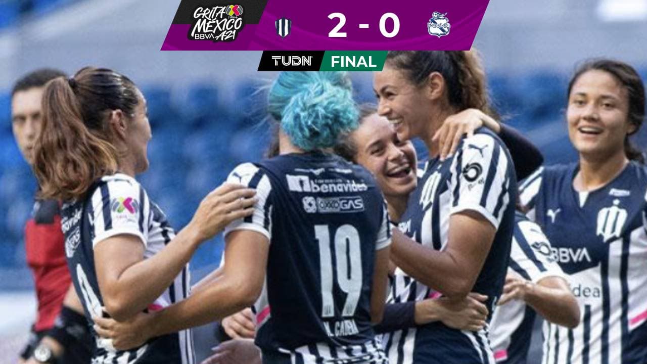 Rayadas asume el subliderato en la Liga BBVA MX Femenil