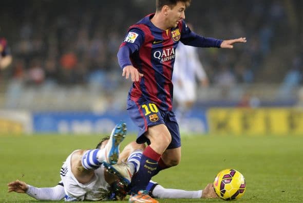 Lionel Messi y compañía intentaron reaccionar en el partido, pues pese al gol tempranero tenían todo el partido para conseguir el empate y después el triunfo.