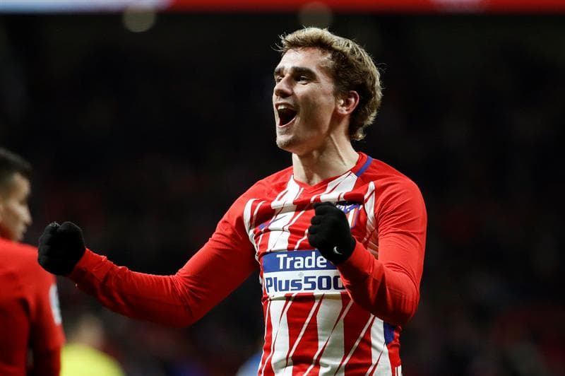El francés llegó a 103 goles con el Atlético de Madrid