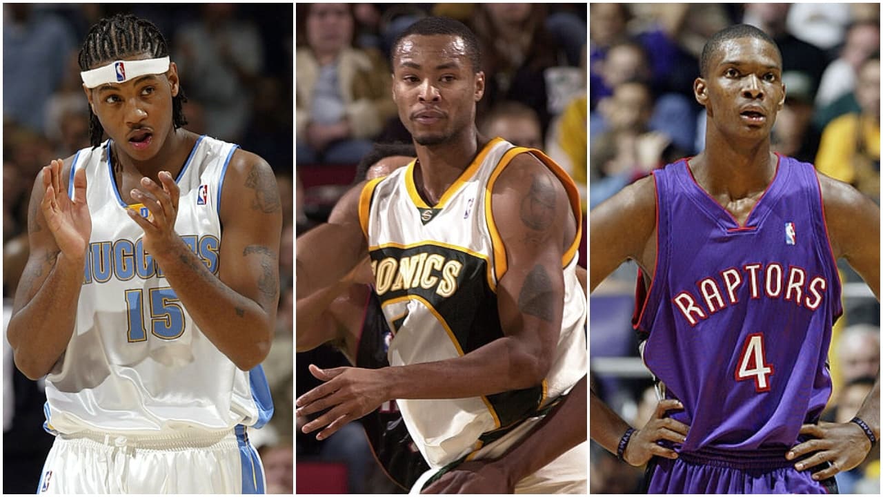 Un dato curioso, el mismo día que ‘the King’ hizo su debut, también lo hicieron Carmelo Anthony, Dwayne Wade y Chris Bosh.