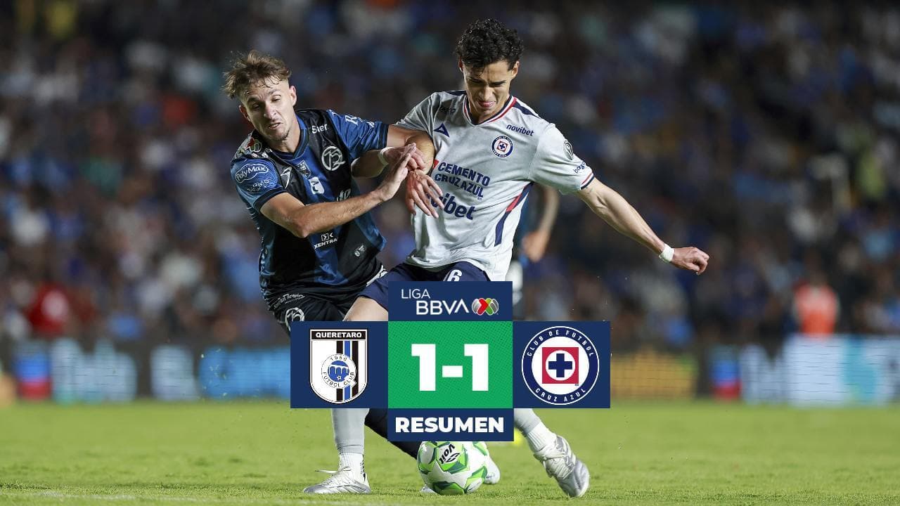 La Máquina sigue sin rumbo, ahora empata con Querétaro