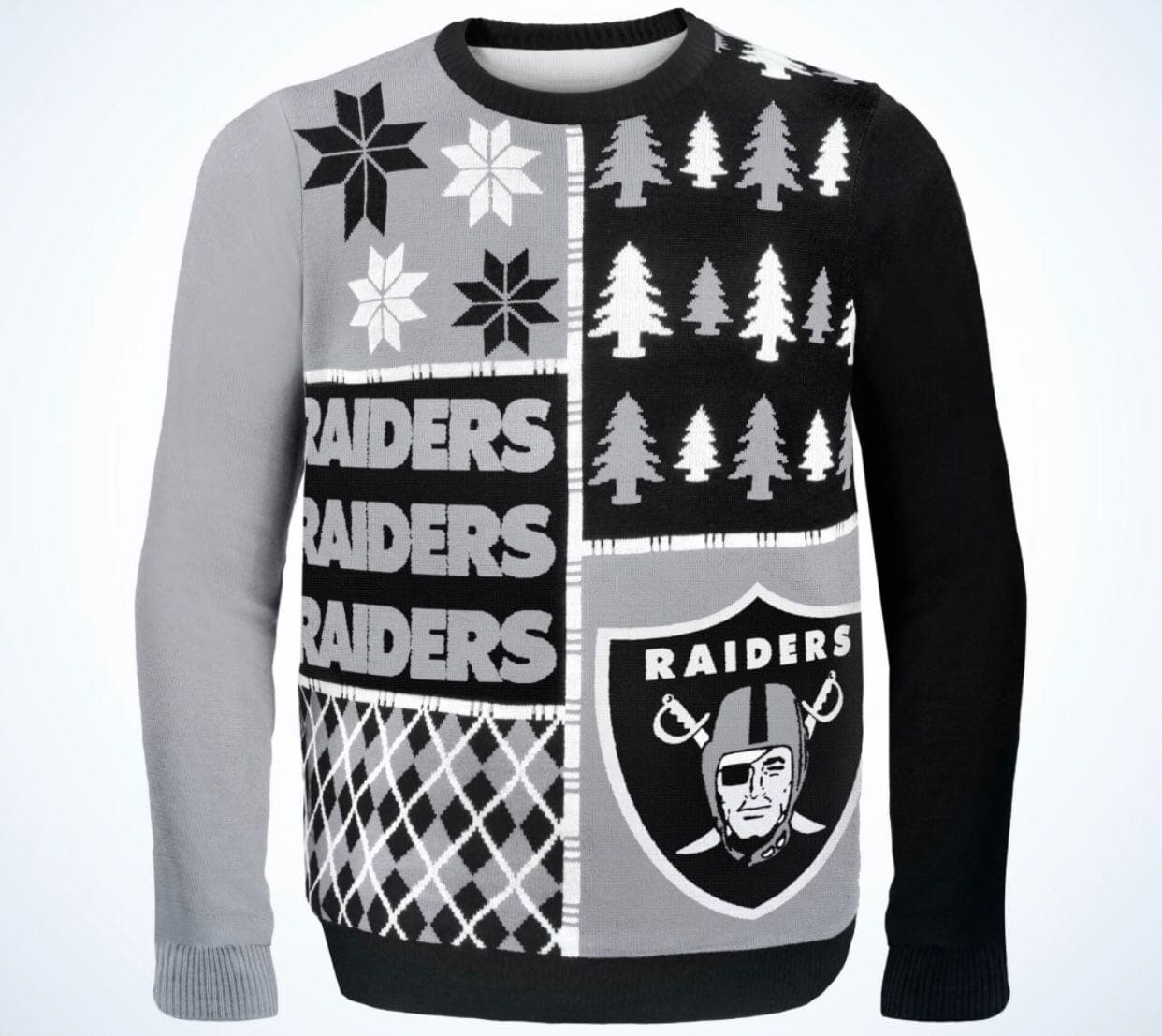 La navidad llegó al mejor futbol americano profesional y estos son los suéteres de los equipos para la época. ¿Te gusta el de tu equipo?