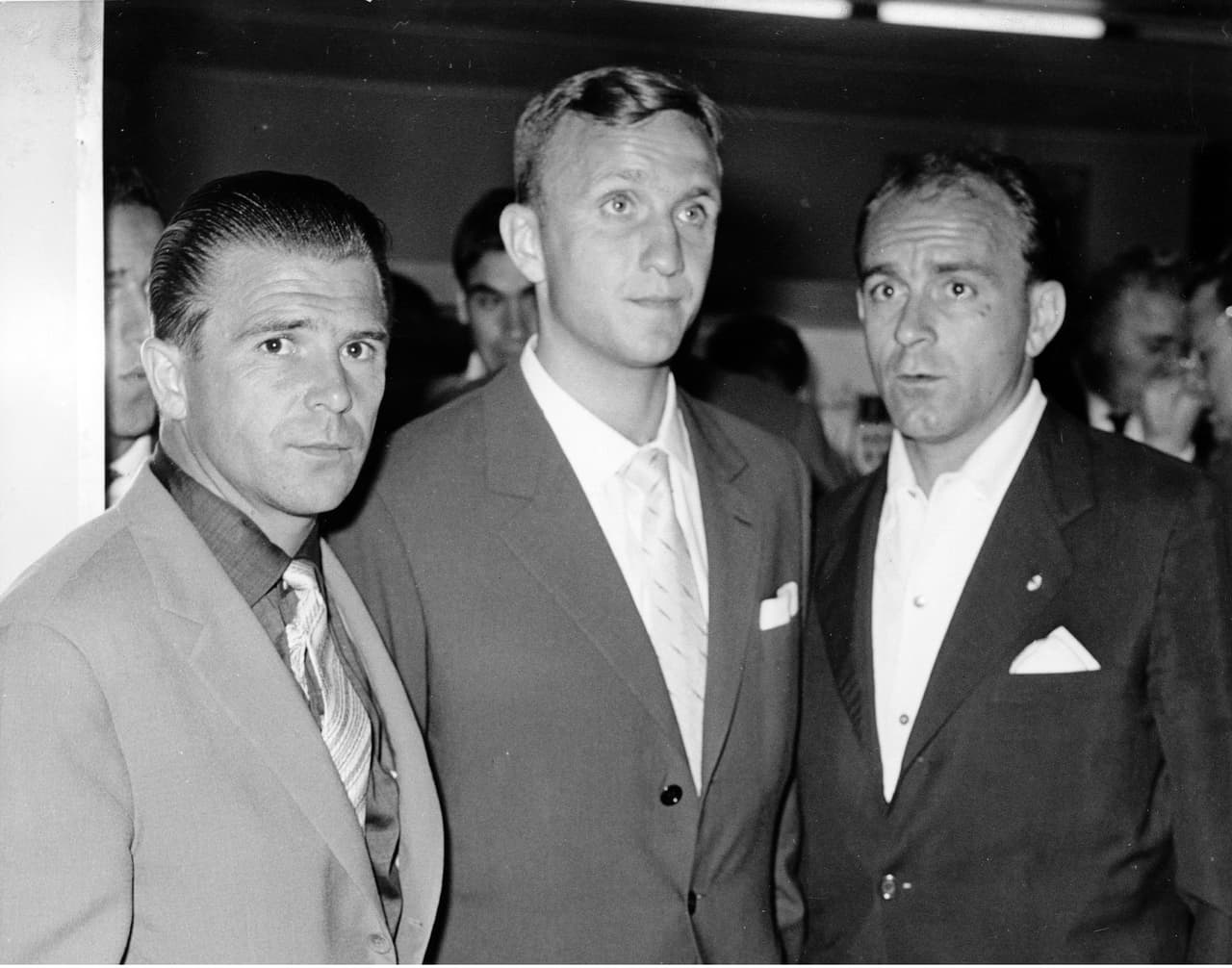 Los años 50 contaron con varias figuras legendarias, entre ellas Ferenk Puskas, José Santamaría y Alfredo Di Stefano. Allí llegaron múltiples títulos europeos y locales.