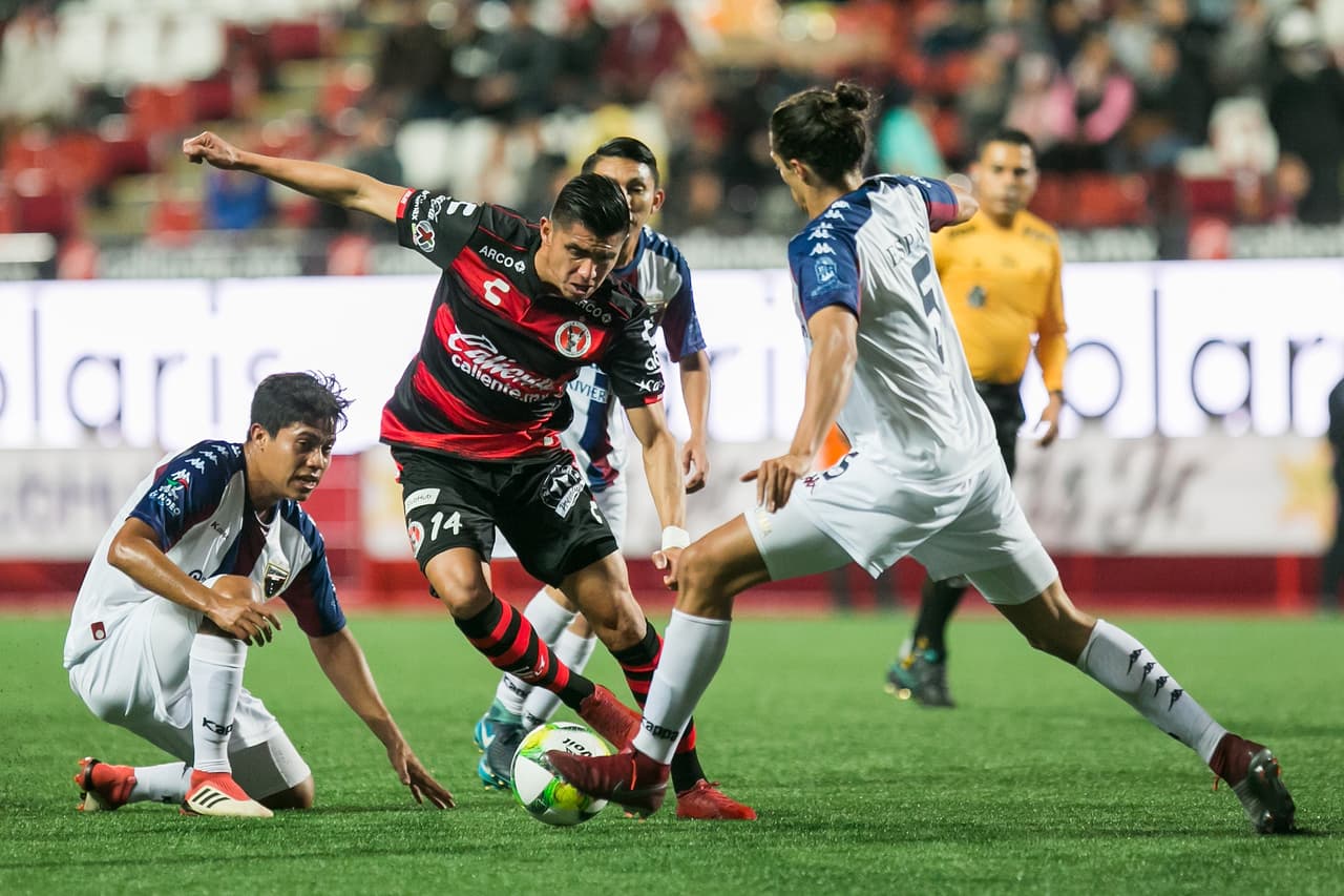 Repartición de puntos entre Atlante y Xolos.