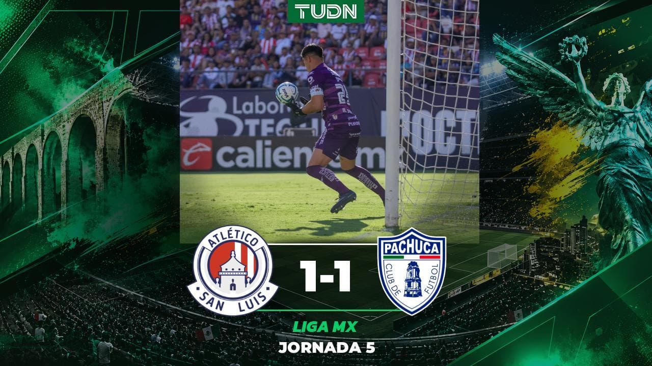 Atlético de San Luis vs. Pachuca: Carlos Moreno le arrebata el triunfo a los potosinos