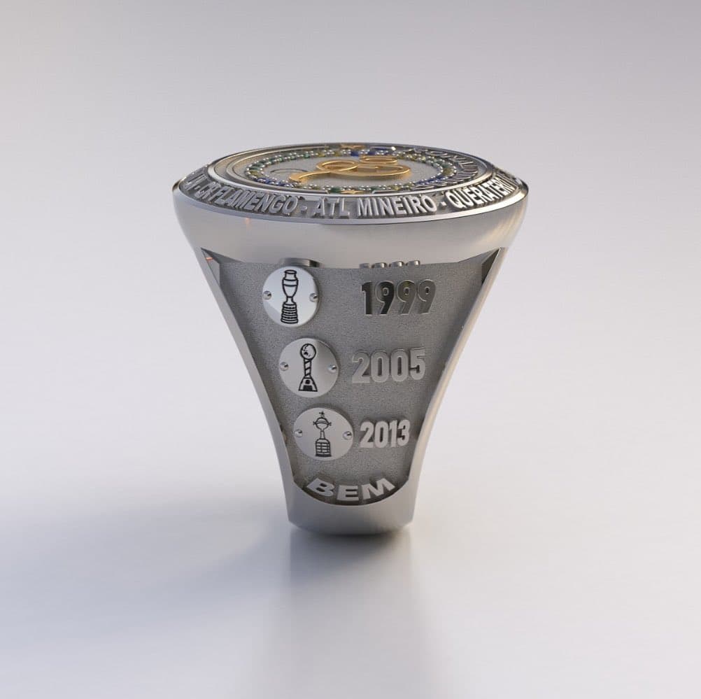 Los anillos personalizados de Neymar, Mbappé y Dinho | Estas son las tremendas joyas personalizadas dignas de la realiza del futbol mundial.