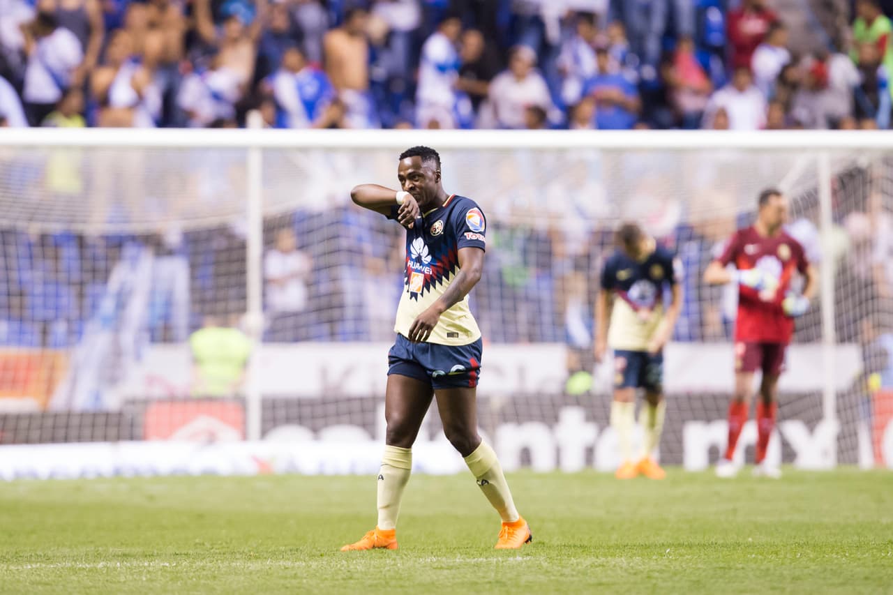 Renato Ibarra, se encargó de poner el de la "honra" para las Águilas a los 90 minutos cuando ya no había más posibilidades de más.