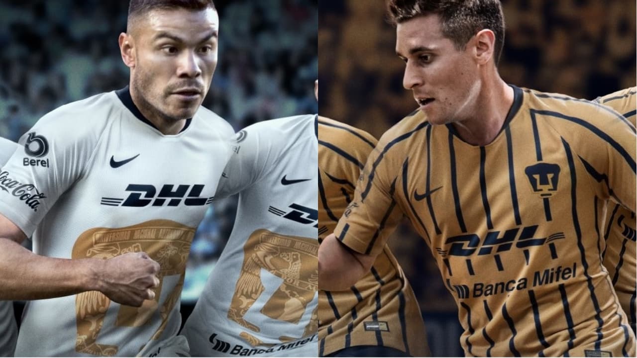Pumas presentó sus nuevos jerseys.
